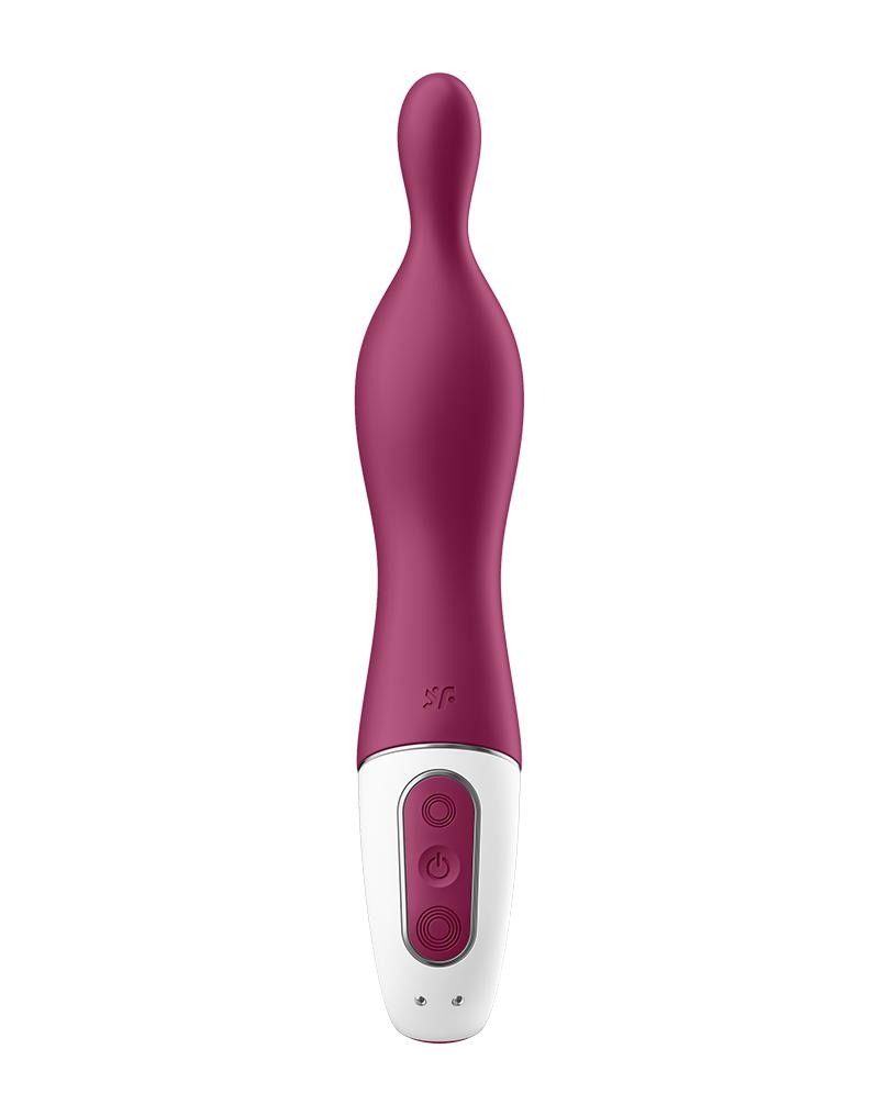 Satisfyer - A-mazing 1 - A-spot Vibrator - Berry Rood-Erotiekvoordeel.nl