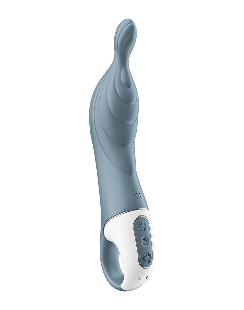 Satisfyer - A-mazing 2 - A-spot Vibrator - Lichtgrijs-Erotiekvoordeel.nl