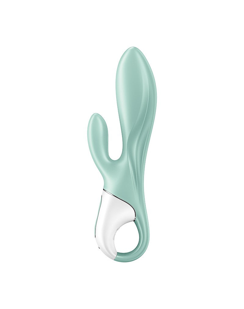 Satisfyer - Air Pump Bunny 5+ - Opblaasbare Rabbit Vibrator - Met App Control - Mint-Erotiekvoordeel.nl