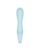 Satisfyer - Air Pump Vibrator 5+ - Opblaasbare G-Spot Vibrator - Met App Control - Blauw-Erotiekvoordeel.nl