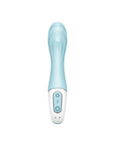 Satisfyer - Air Pump Vibrator 5+ - Opblaasbare G-Spot Vibrator - Met App Control - Blauw-Erotiekvoordeel.nl