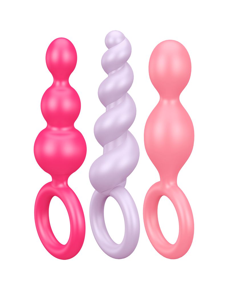 Satisfyer - Booty Call - Anaal Plugs - Set Van 3 - gekleurd-Erotiekvoordeel.nl