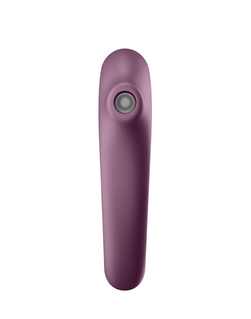 Satisfyer - Dual Kiss - Luchtdruk en G-Spot Vibrator - 2-in-1 - Paars-Erotiekvoordeel.nl