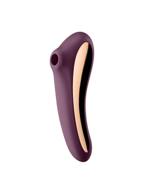 Satisfyer - Dual Kiss - Luchtdruk en G-Spot Vibrator - 2-in-1 - Paars-Erotiekvoordeel.nl