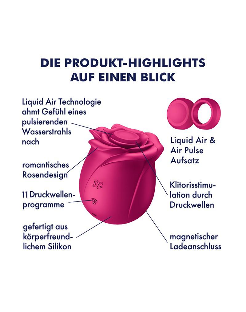 Satisfyer - Pro 2 Classic Blossom - Luchtdruk Vibrator - Roze-Erotiekvoordeel.nl