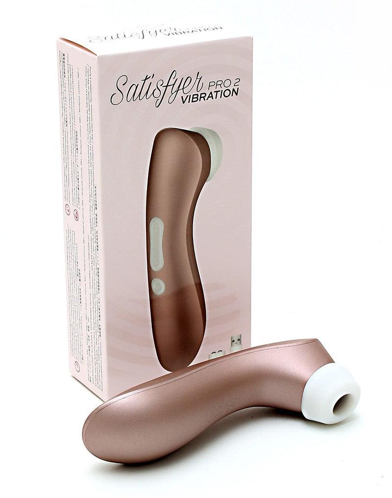 Satisfyer - Pro 2+ - Luchtdruk Vibrator Met Extra vibratie-Erotiekvoordeel.nl