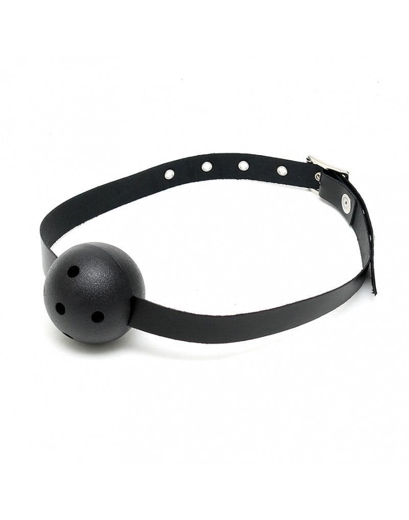 Simpele Ball Gag Met Plastic Bal-Erotiekvoordeel.nl