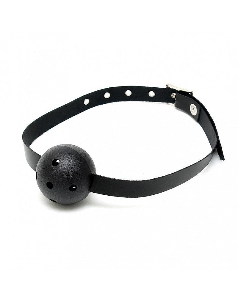 Simpele Ball Gag Met Plastic Bal-Erotiekvoordeel.nl