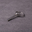 Slanke Holle Penis Plug Met Bolletje En Ring RVS-Erotiekvoordeel.nl