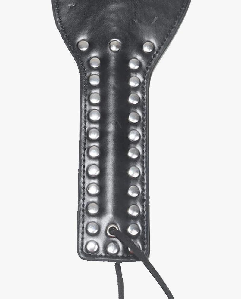 Spanking Paddle Studded Hand - Zwart-Erotiekvoordeel.nl