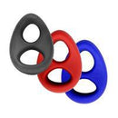 Sport Fucker Cockring en Ball Tugger Stabilizer - rood-Erotiekvoordeel.nl