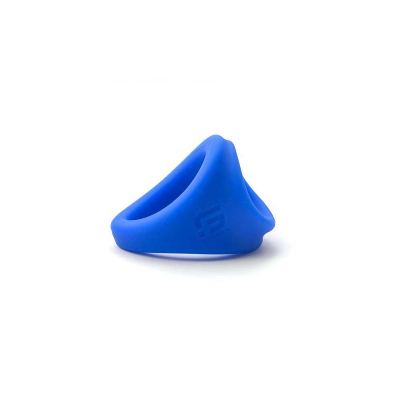 Sport Fucker - Freeballer Cockring En Ballstretcher Van vloeibare Siliconen - Blauw-Erotiekvoordeel.nl