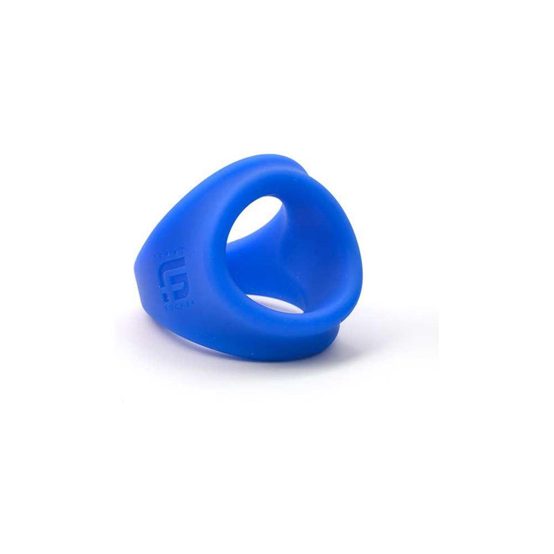 Sport Fucker - Freeballer Cockring En Ballstretcher Van vloeibare Siliconen - Blauw-Erotiekvoordeel.nl