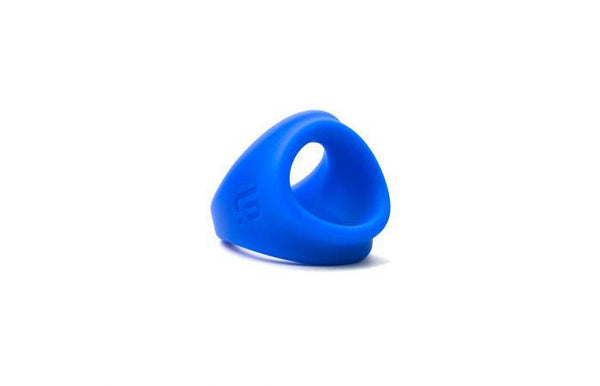 Sport Fucker - Freeballer Cockring En Ballstretcher Van vloeibare Siliconen - Blauw-Erotiekvoordeel.nl