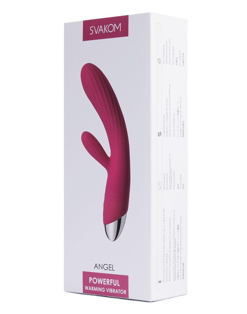 Svakom - Angel Verwarmende Vibrator - Roze-Erotiekvoordeel.nl