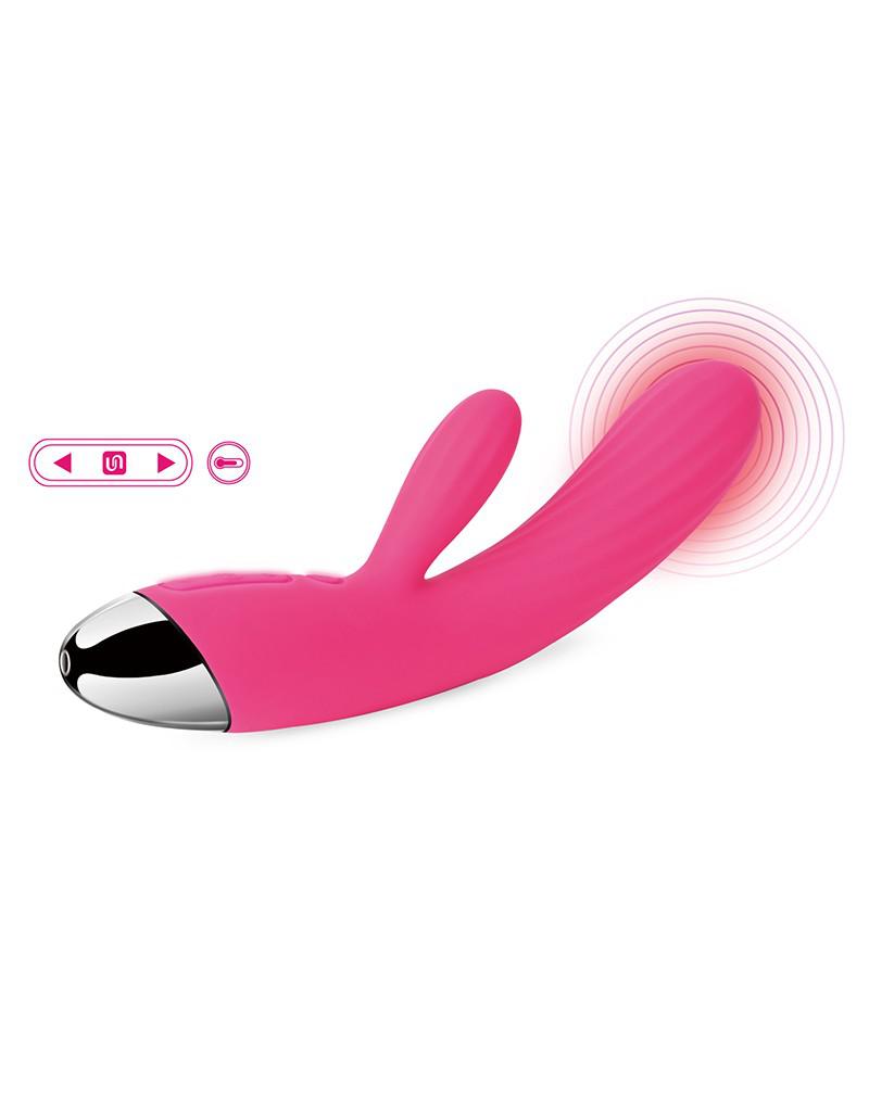 Svakom - Angel Verwarmende Vibrator - Roze-Erotiekvoordeel.nl