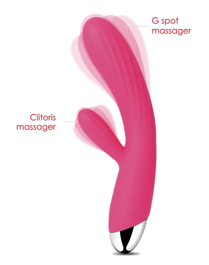 Svakom - Angel Verwarmende Vibrator - Roze-Erotiekvoordeel.nl