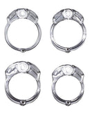 The Vice - Kuisheidskooi - Peniskooi - Chastity Cage - Transparant - Verkrijgbaar in maten Mini Standaard en Plus-Erotiekvoordeel.nl