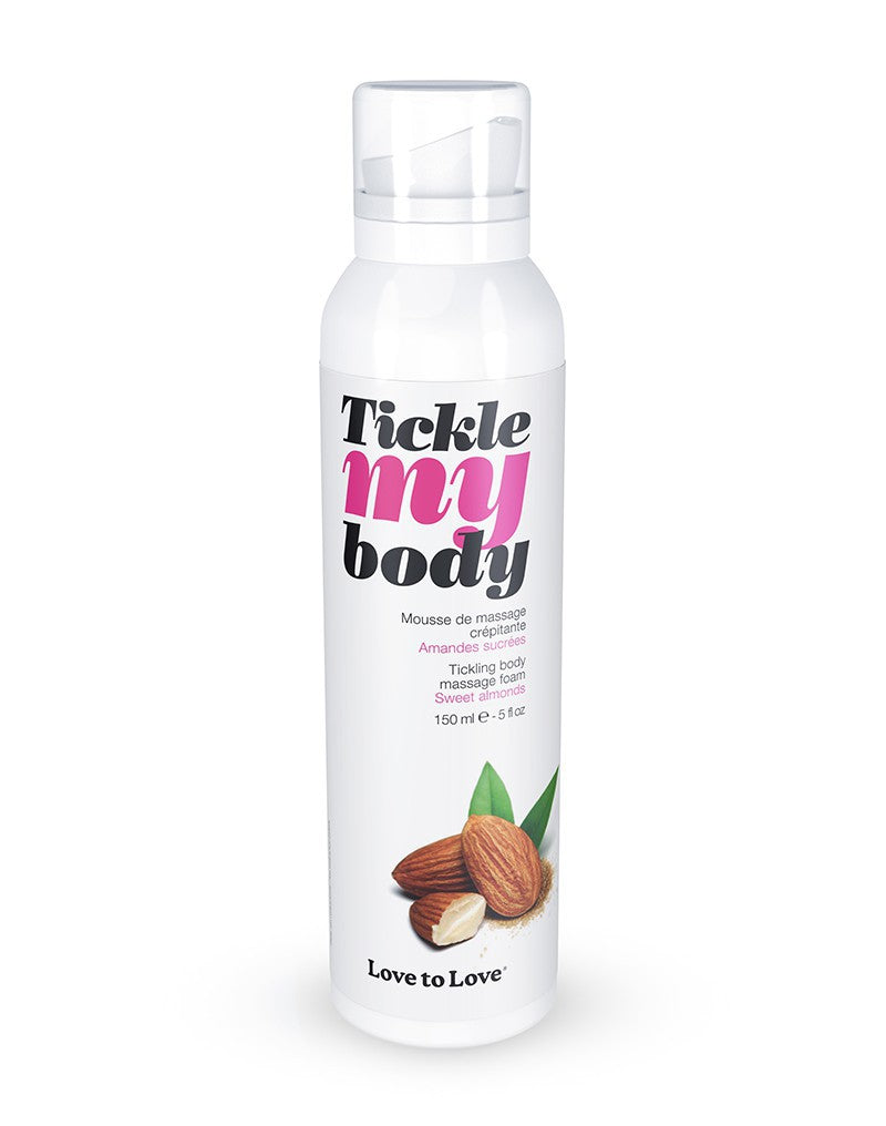 Tickle my Body - Massagemousse - Sweet Almond-Erotiekvoordeel.nl