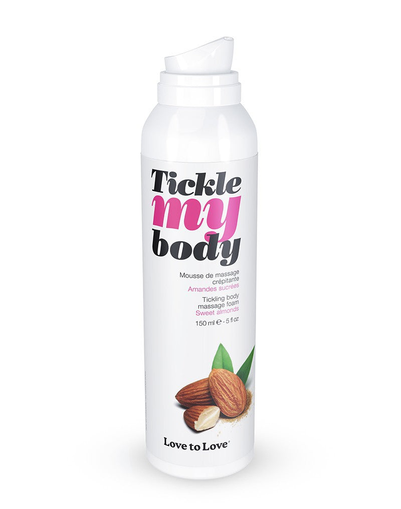 Tickle my Body - Massagemousse - Sweet Almond-Erotiekvoordeel.nl