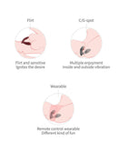 Viotec - Loyte - Prostaat Vibrator met App Bediening - Wijnrood-Erotiekvoordeel.nl