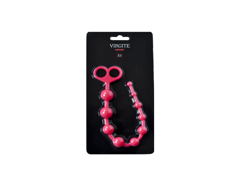 Virgite - Anaal kralen snoer 33.5 cm - Roze-Erotiekvoordeel.nl