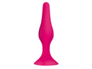 Virgite - Buttplug Met Zuignap 11,5 cm - Roze-Erotiekvoordeel.nl
