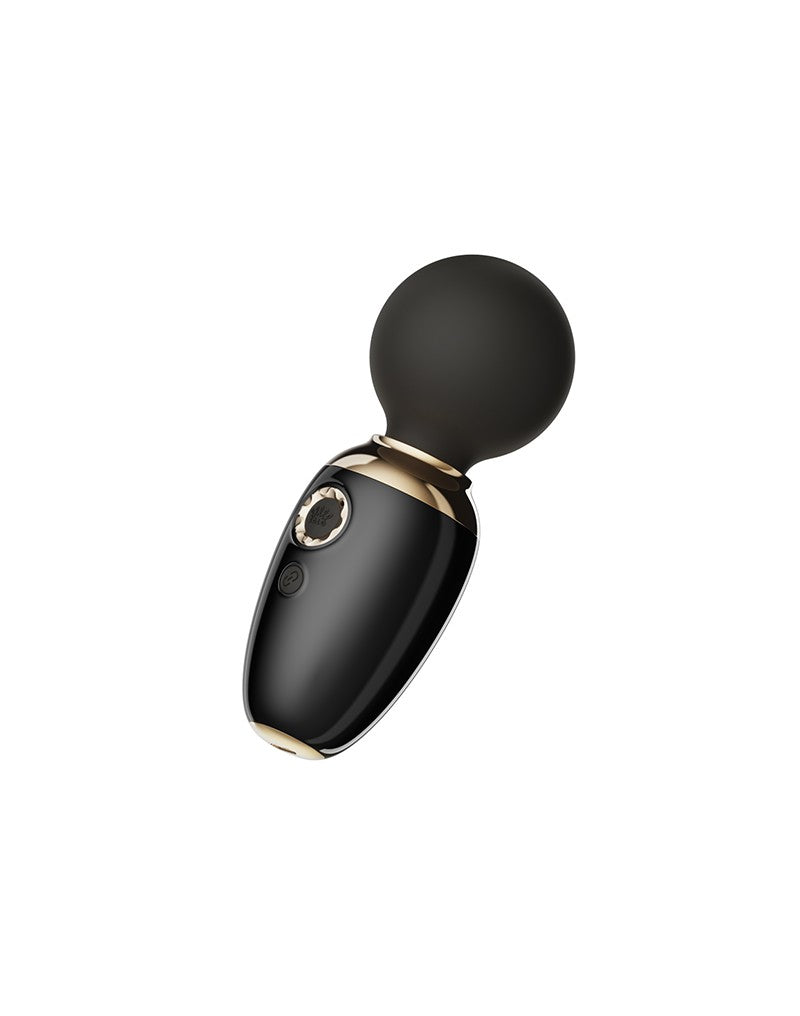 ZALO - Ava - Verwarmende Mini Wandvibrator met App Bediening - Zwart-Erotiekvoordeel.nl