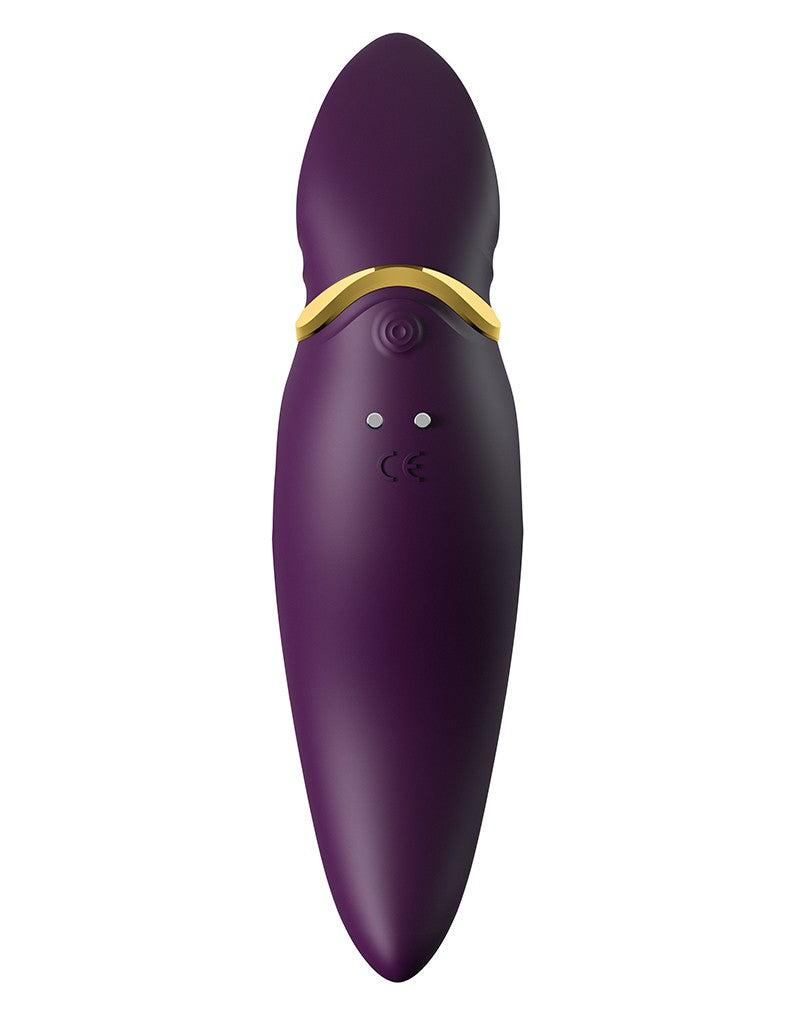 Zalo - Hero - Clitoral Pulsewave Vibrator - Amethyst Paars-Erotiekvoordeel.nl