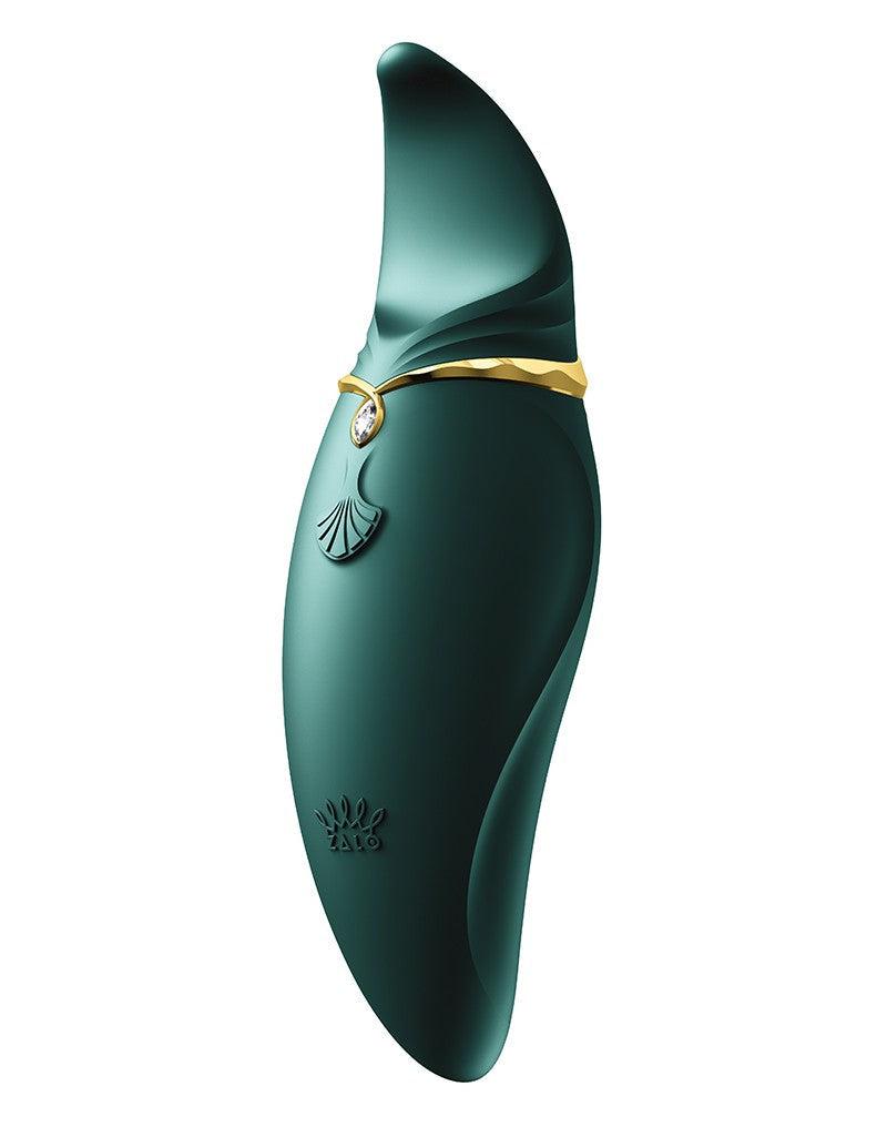 Zalo - Hero - Clitoral Pulsewave Vibrator - Smaragd Groen-Erotiekvoordeel.nl