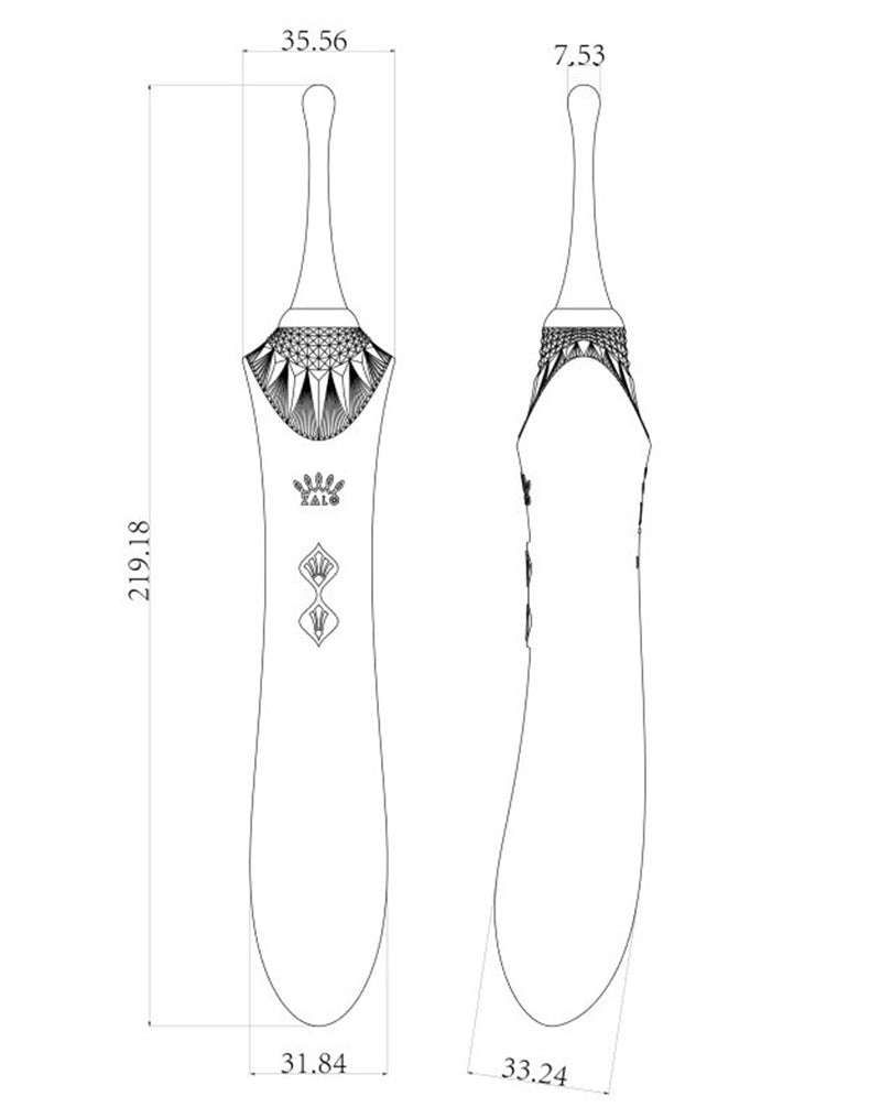 Zalo - Bess - Clitoris Pinpoint Vibrator - Met Extra opzetstukken - Smaragd Groen-Erotiekvoordeel.nl