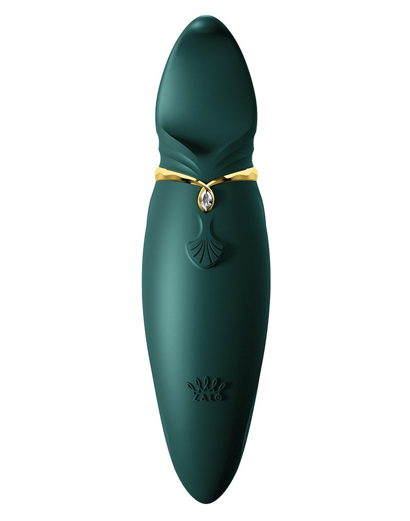 Zalo - Hero - Clitoral Pulsewave Vibrator - Smaragd Groen-Erotiekvoordeel.nl