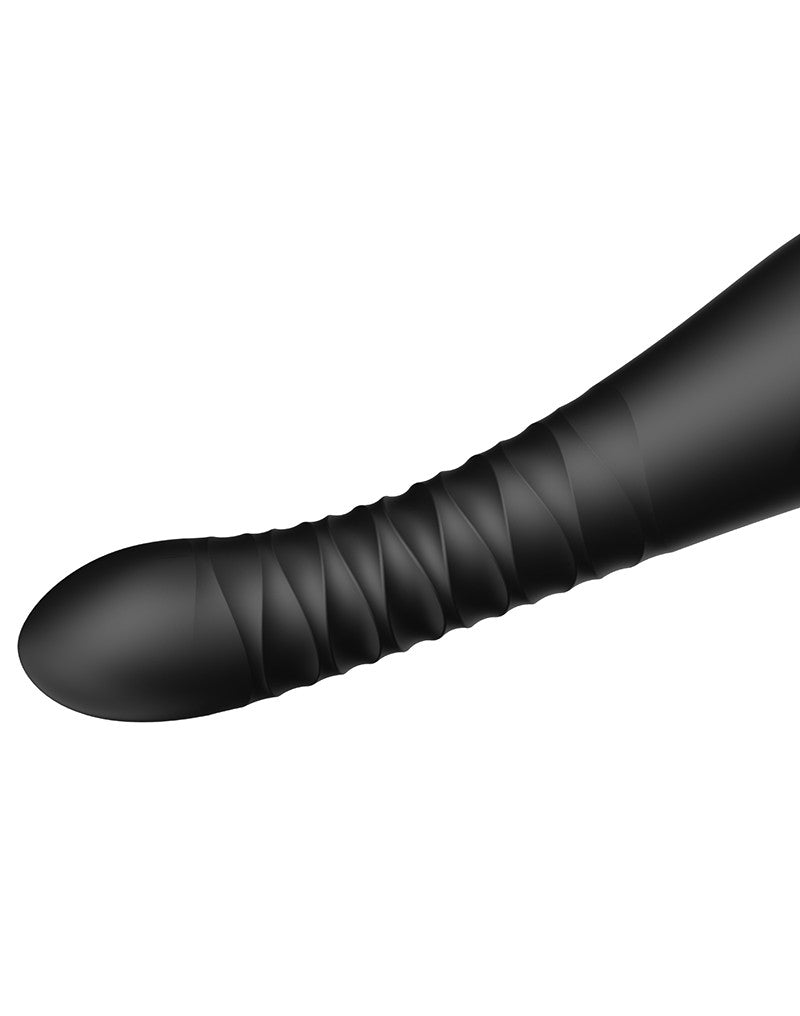 Zalo - King - Stotende Vibrator Met Powerthrust Technologie -Zwart-Erotiekvoordeel.nl