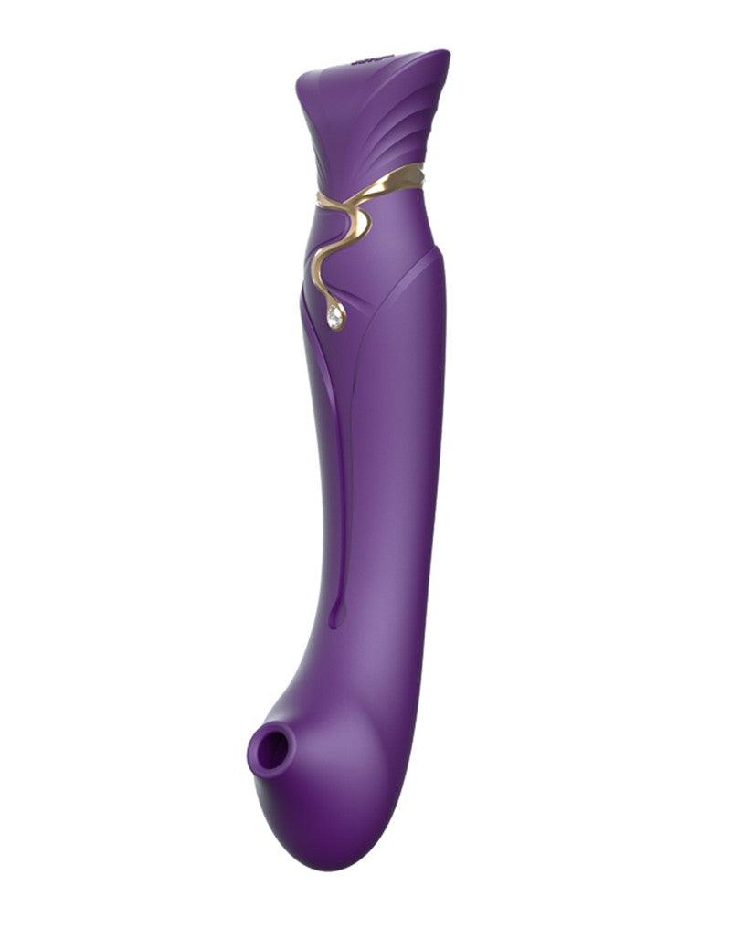 Zalo - Queen - PulseWave G-spot Vibrator - Amethyst Paars-Erotiekvoordeel.nl