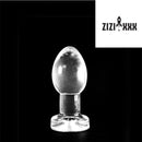 ZiZi - Buttplug Astomiro 13,5 x 6 cm - Transparant-Erotiekvoordeel.nl