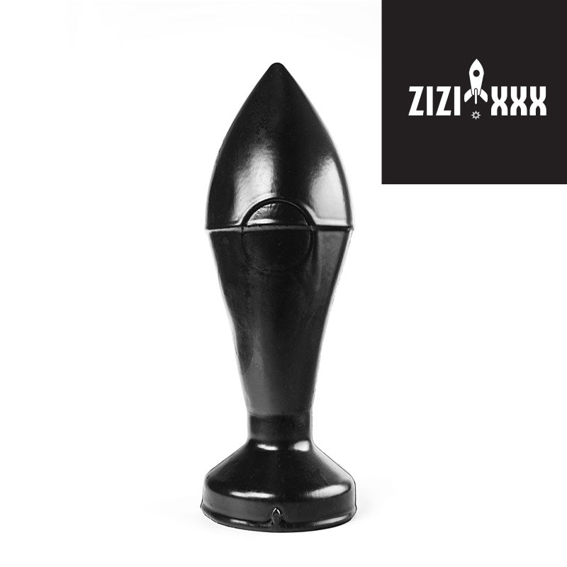 ZiZi - Buttplug Karwi 19 x 6,7 cm - Zwart-Erotiekvoordeel.nl