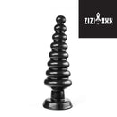 ZiZi - Buttplug Teammate 20 x 6,5 cm - Zwart-Erotiekvoordeel.nl