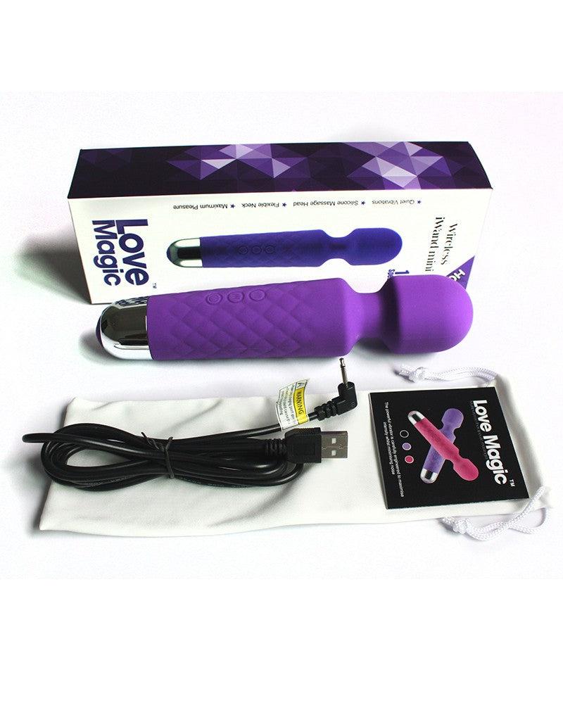 iWand Mini Wand Vibrator - Paars-Erotiekvoordeel.nl