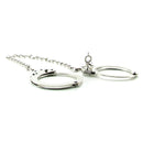 Menottes de cheville réglables en métal