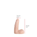 515 line - Dildo - 14 x 3.6 cm - Lichte Huidskleur-Erotiekvoordeel.nl