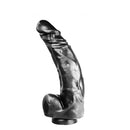 515 line - Dildo - 34.5 x 7 cm - Met Zuignap - Zwart-Erotiekvoordeel.nl