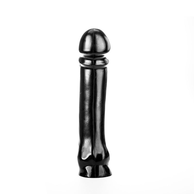 All Black - Anaal Dildo - 33 x 7 cm - Zwart-Erotiekvoordeel.nl