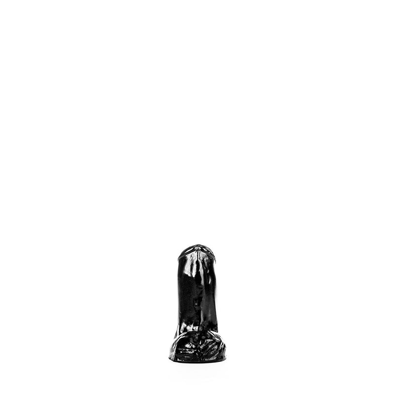 All Black - Dildo - 13 x 4.5 cm - Zwart-Erotiekvoordeel.nl