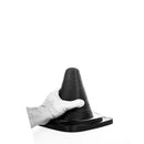 All Black - Prisma Buttplug 19 x 5 cm - Zwart