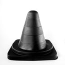 All Black - Prisma Buttplug 19 x 5 cm - Zwart
