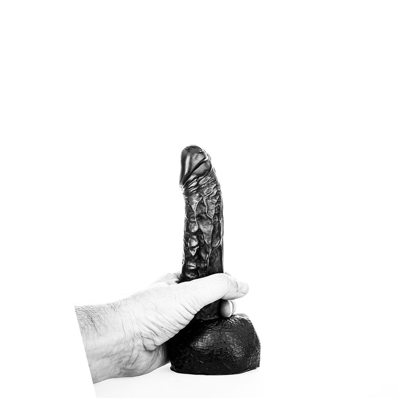 All Black - Realistische Dildo 22 x 4.5 cm