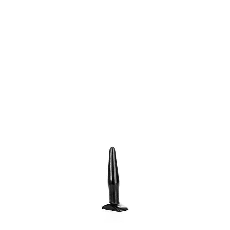 All Black - Smalle Buttplug 12 x 2.5 cm - Zwart-Erotiekvoordeel.nl