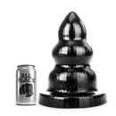 All Black - Triple Pleasure Buttplug - Zwart