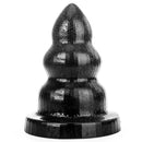 All Black - Triple Pleasure Buttplug - Zwart