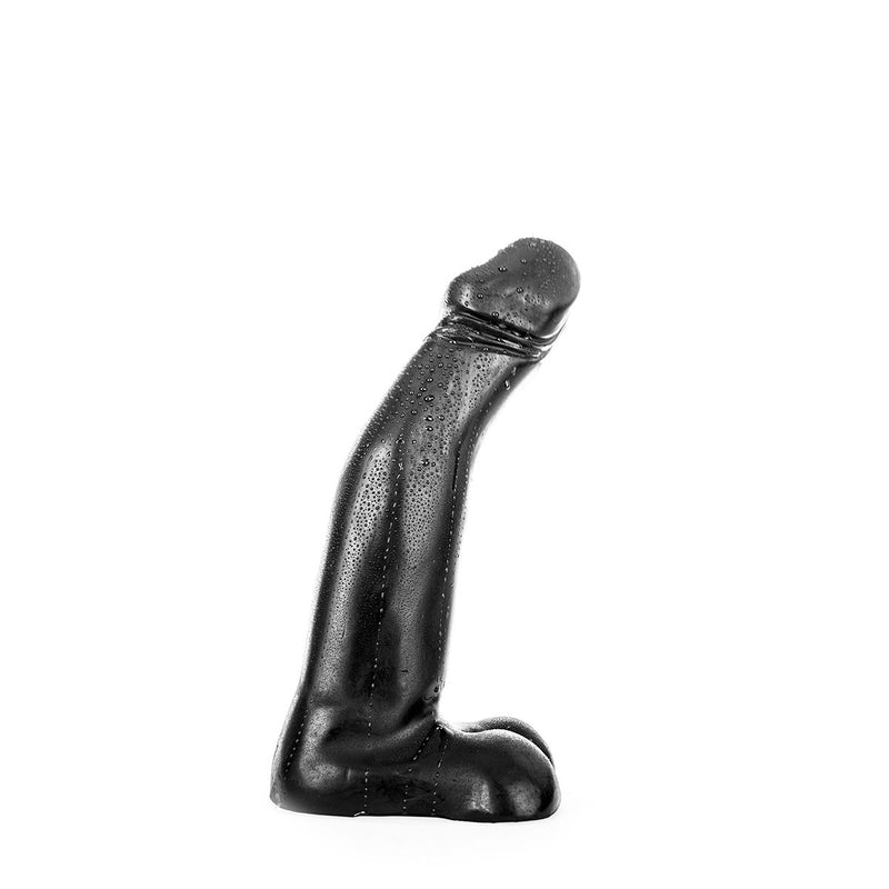 All Black - XXL Realistische Dildo 34 x 5.5 cm - Zwart